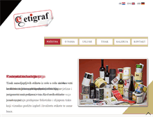 Tablet Screenshot of etigraf.com.hr